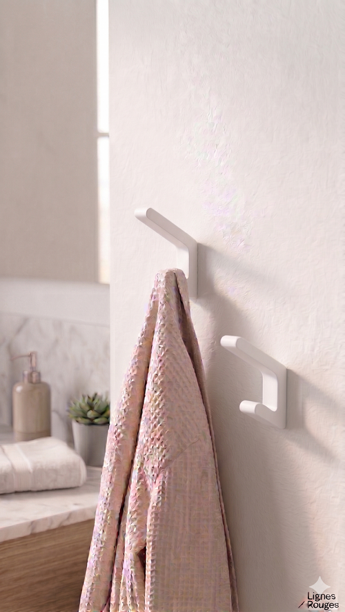 Patère Design Moderne colorée – Crochet Minimaliste – Porte manteaux coloré