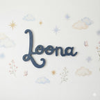 Prénom mural pour Porte de Chambre